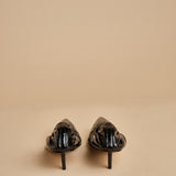 pump arricciata t.50 RHODES 50  F883CRN BLK studio AMELIA 
