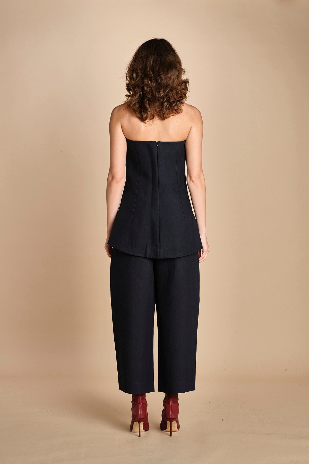 top double ARLES SNW DARKEST NAVY studio nicholson 