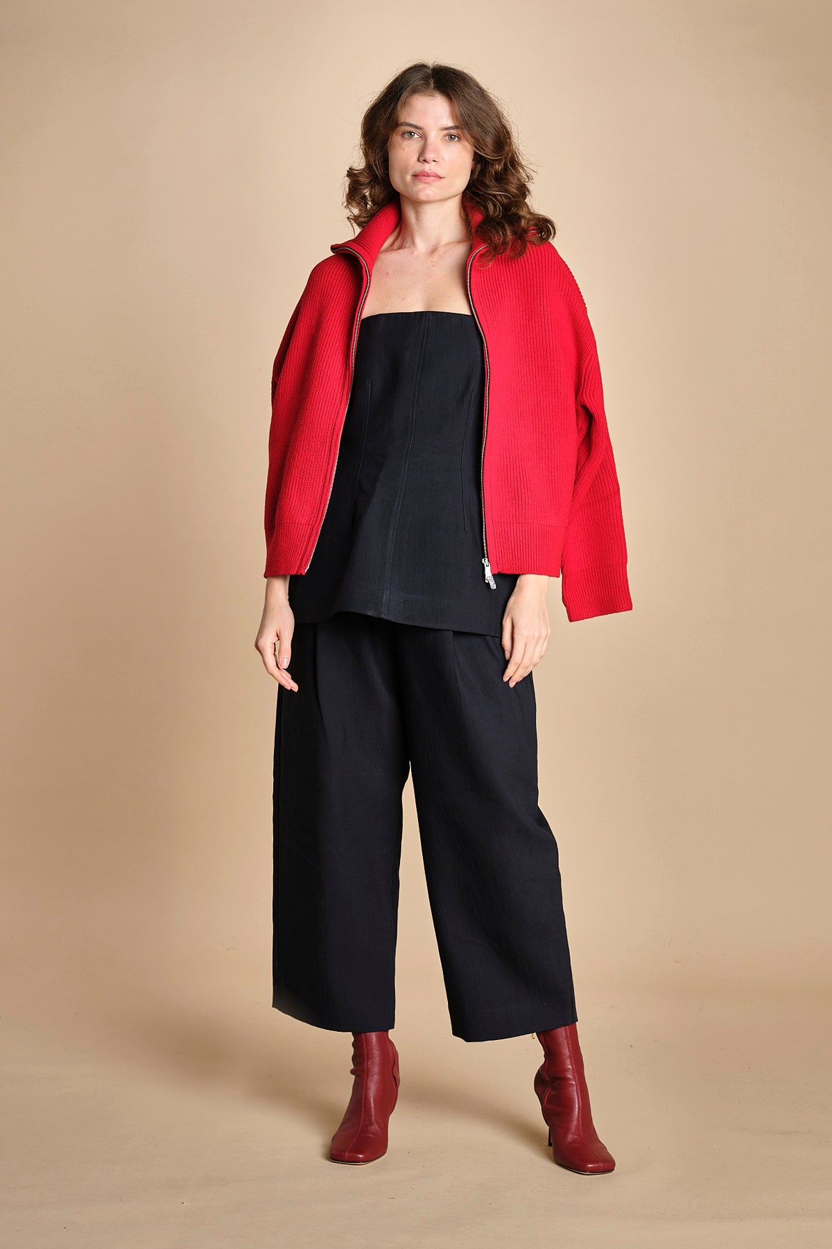 top double ARLES SNW DARKEST NAVY studio nicholson 