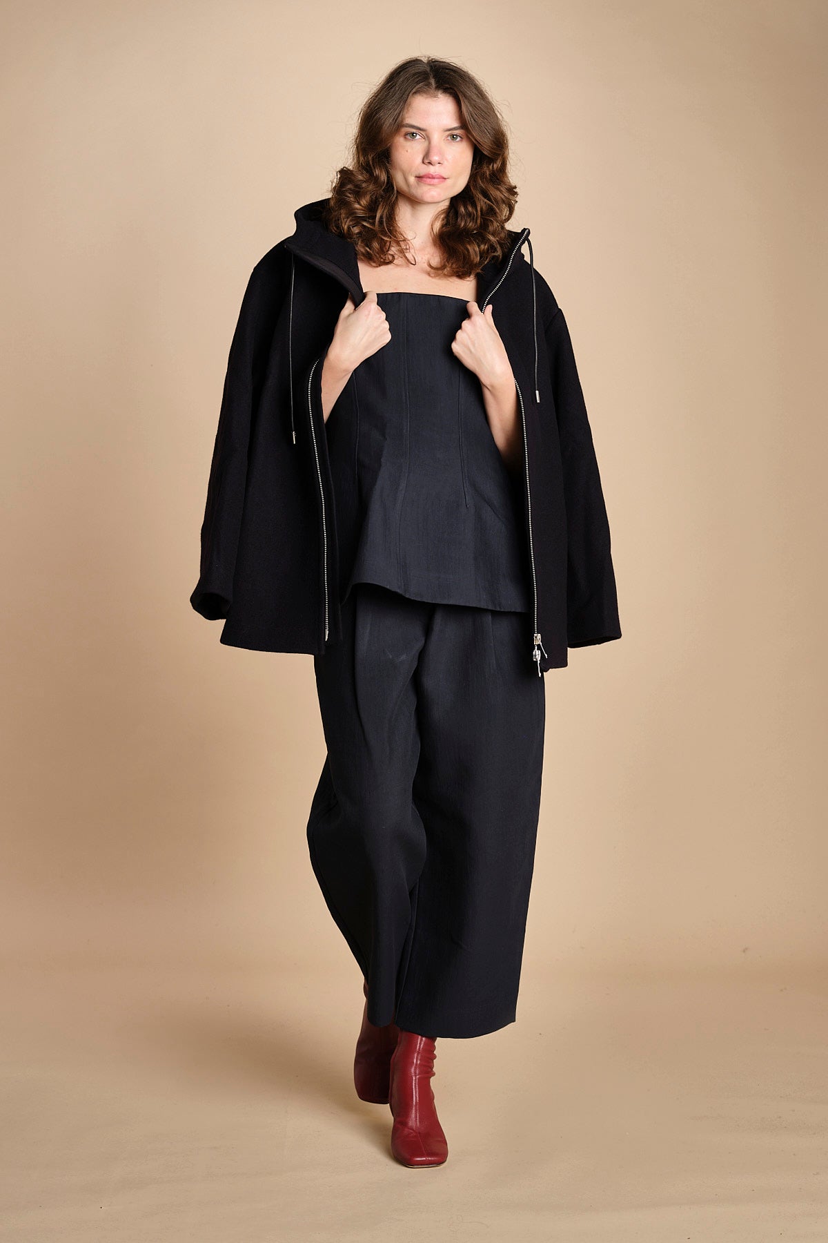 top double ARLES SNW DARKEST NAVY studio nicholson 
