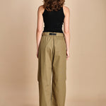 pantalone cargo CARO SNM MILITARY GREEN studio nicholson 