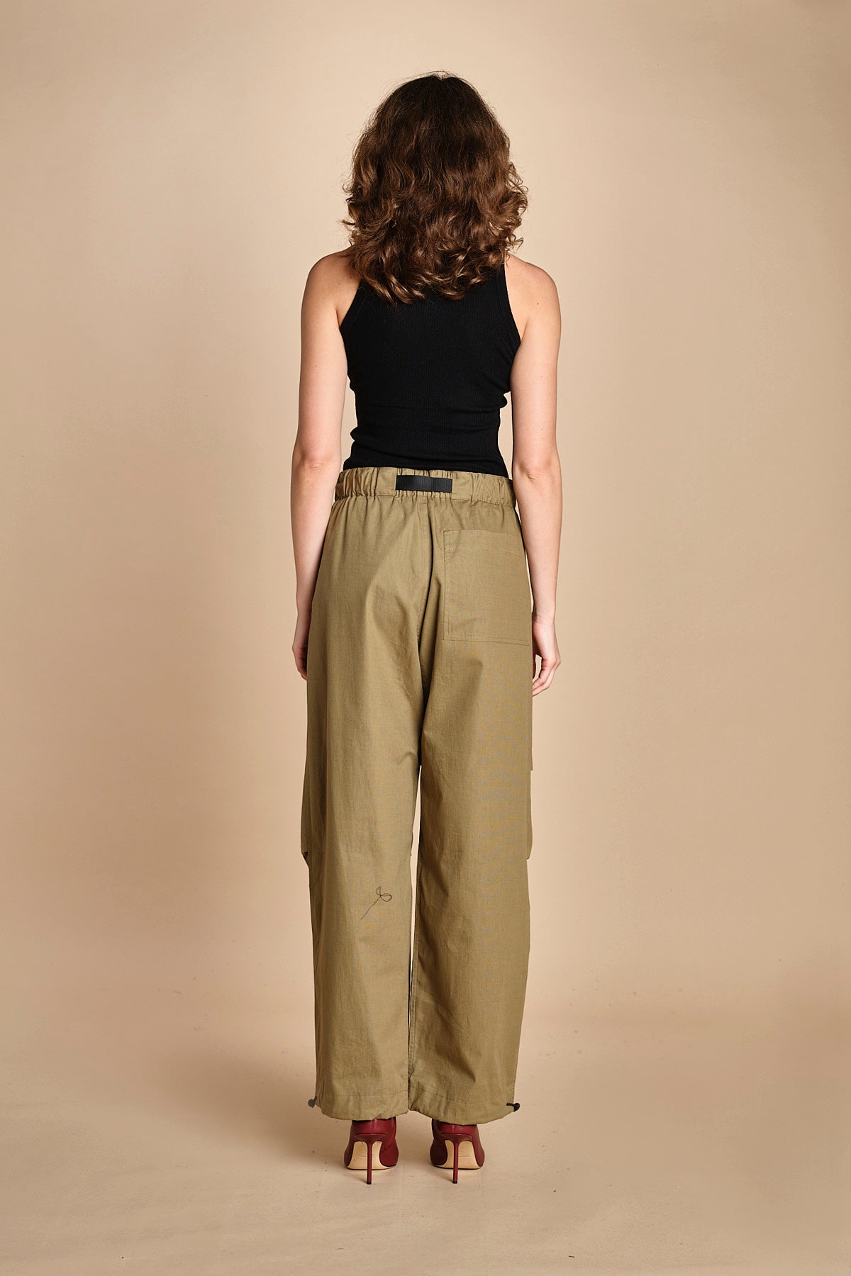 pantalone cargo CARO SNM MILITARY GREEN studio nicholson 