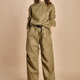 pantalone cargo CARO SNM MILITARY GREEN studio nicholson 
