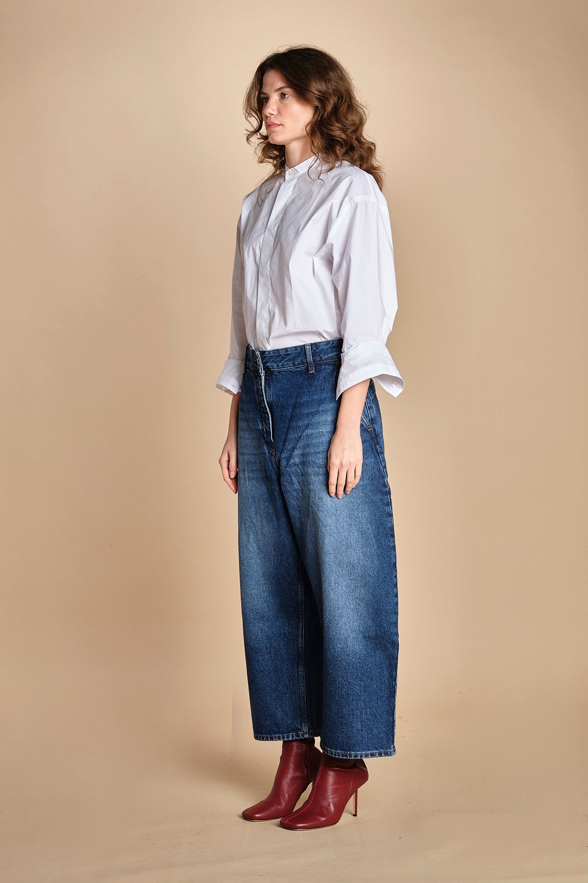 denim over CHALCO SNW WORNVWASH INDIGO studio nicholson 