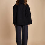 giaccone con zip e cappuccio ETNA 1673 DARK NAVY studio nicholson 