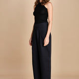 pantalone in cotone double FELLINI SNW DARKEST NAVY studio nicholson 