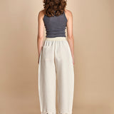 pantalone double THALO SNW CHALK studio nicholson 
