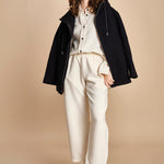 pantalone double THALO SNW CHALK studio nicholson 