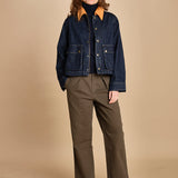 pantalone militare. B098966 DUSTY MOSS the GREAT 