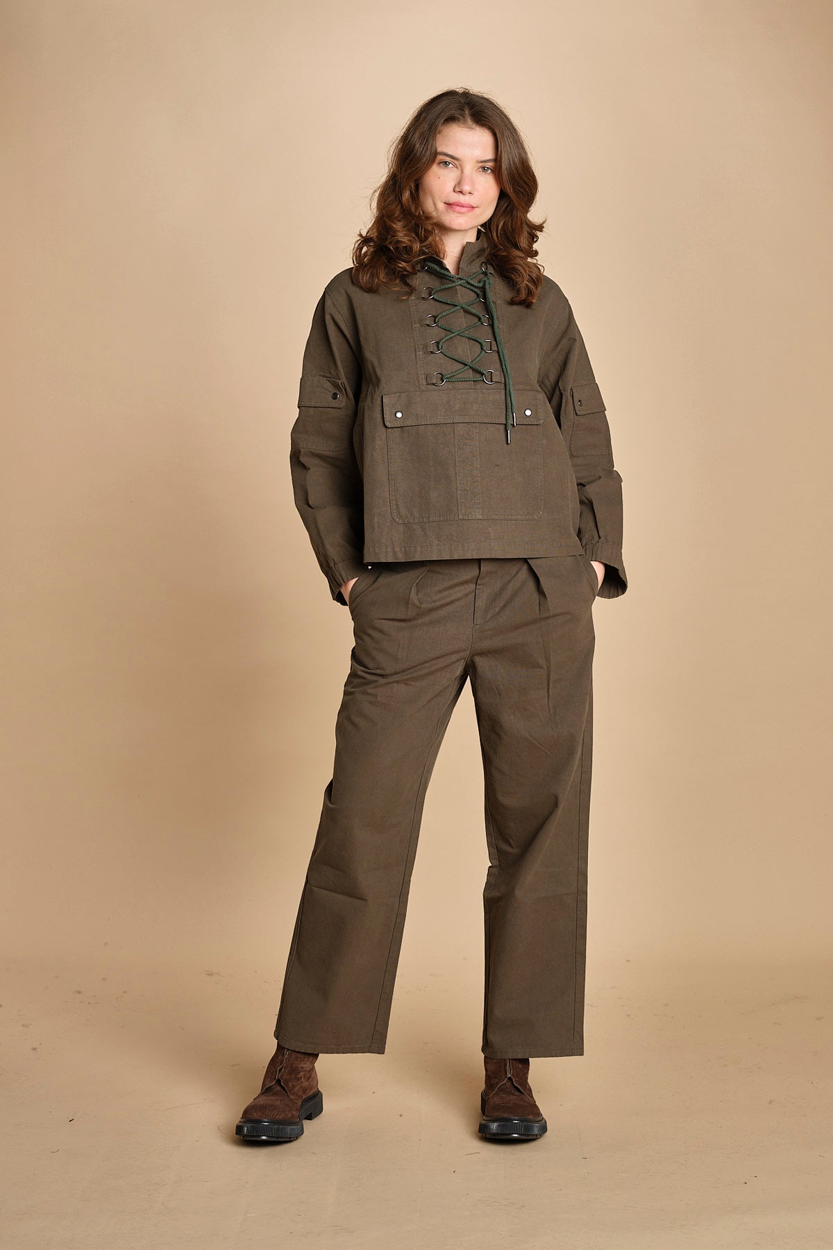 parka militare. J417966 DUSTY MOSS the GREAT 