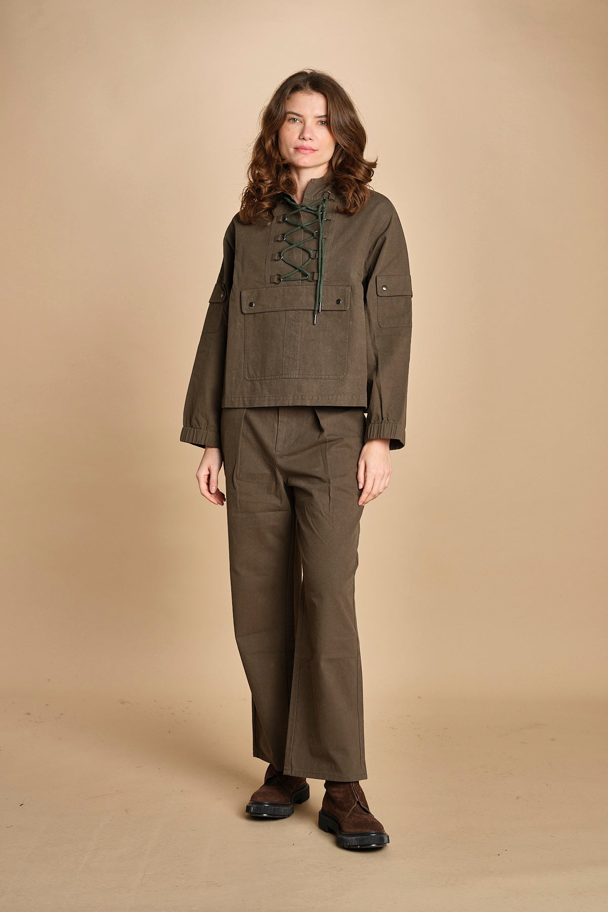 parka militare. J417966 DUSTY MOSS the GREAT 