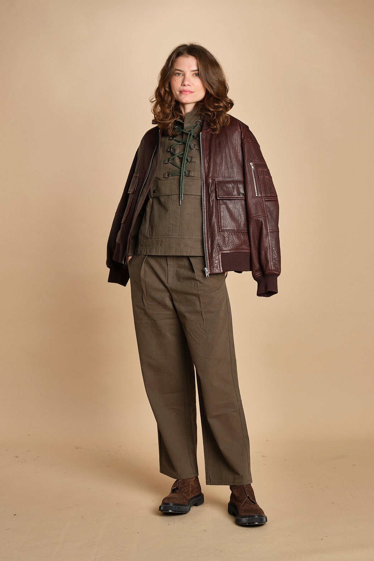 parka militare. J417966 DUSTY MOSS the GREAT 