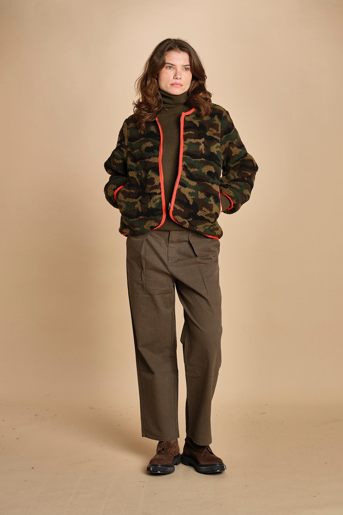 pile camo reversibile. J422965 CAMO the GREAT 