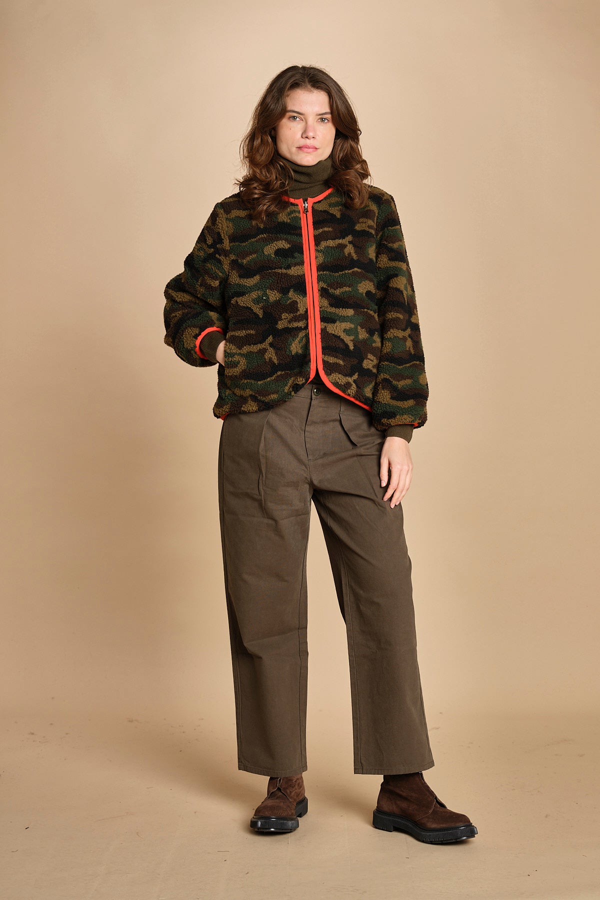 pile camo reversibile. J422965 CAMO the GREAT 