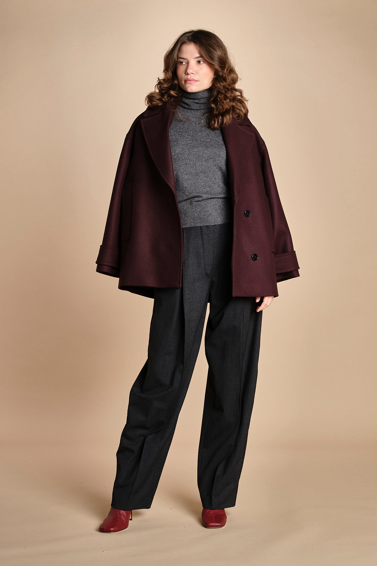 pantalone largo stretto sul fondo CARA TLW03116W0206ABTPB BLACKBOARD T0037 the latest 
