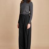 pantalone largo stretto sul fondo CARA TLW03116W0206ABTPB BLACKBOARD T0037 the latest 