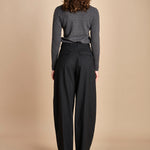 pantalone largo stretto sul fondo CARA TLW03116W0206ABTPB BLACKBOARD T0037 the latest 