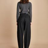 pantalone largo stretto sul fondo CARA TLW03116W0206ABTPB BLACKBOARD T0037 the latest 