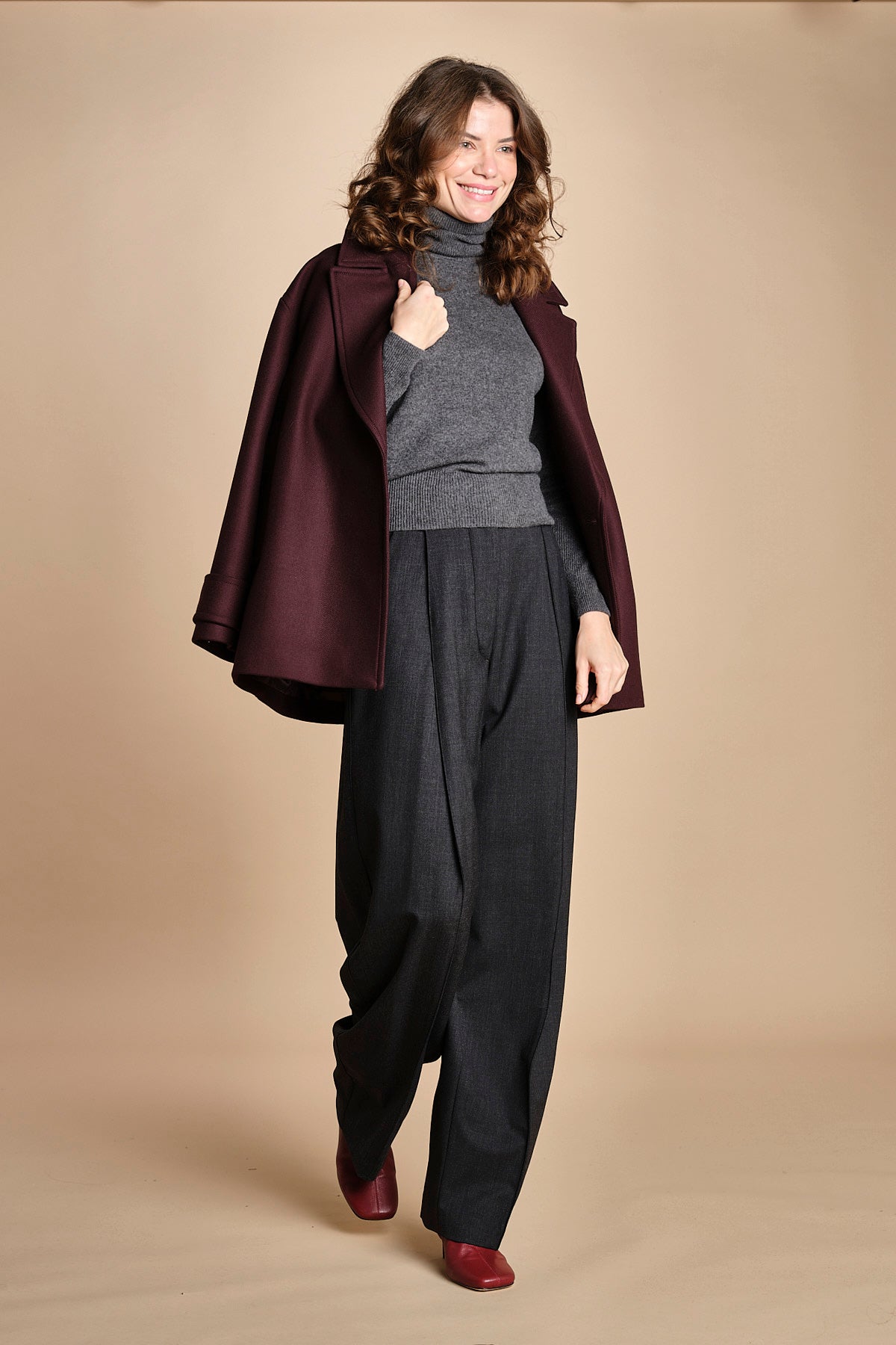 pantalone largo stretto sul fondo CARA TLW03116W0206ABTPB BLACKBOARD T0037 the latest 