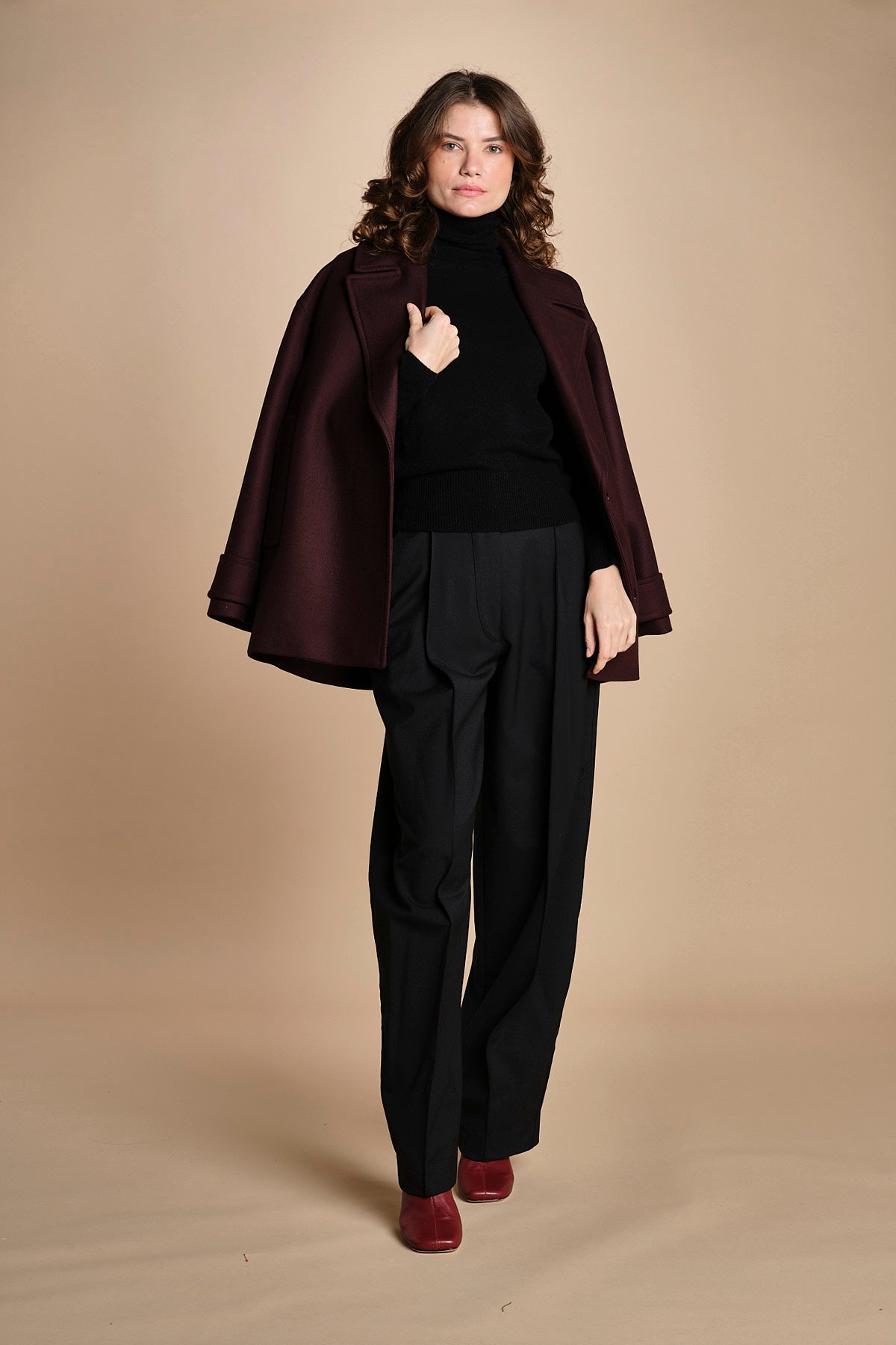 pantalone largo stretto sul fondo CARA TLW03116W0206ABTPB BLACK T0002 the latest 