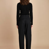 pantalone largo stretto sul fondo CARA TLW03116W0206ABTPB BLACK T0002 the latest 