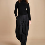 pantalone largo stretto sul fondo CARA TLW03116W0206ABTPB BLACK T0002 the latest 