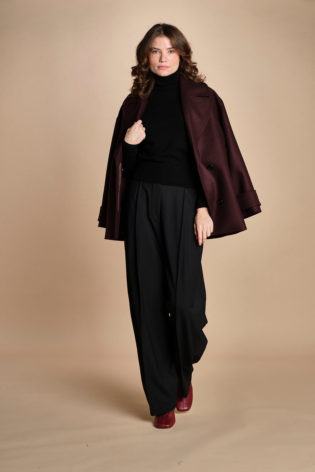 pantalone largo stretto sul fondo CARA TLW03116W0206ABTPB BLACK T0002 the latest 