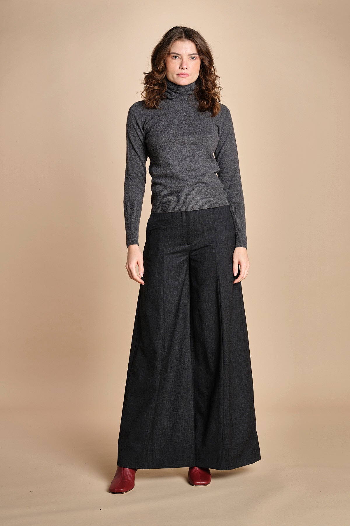 pantalone palazzo ALMA TLWC3101W0206ABTPB BLACKBOARD T0037 the latest 