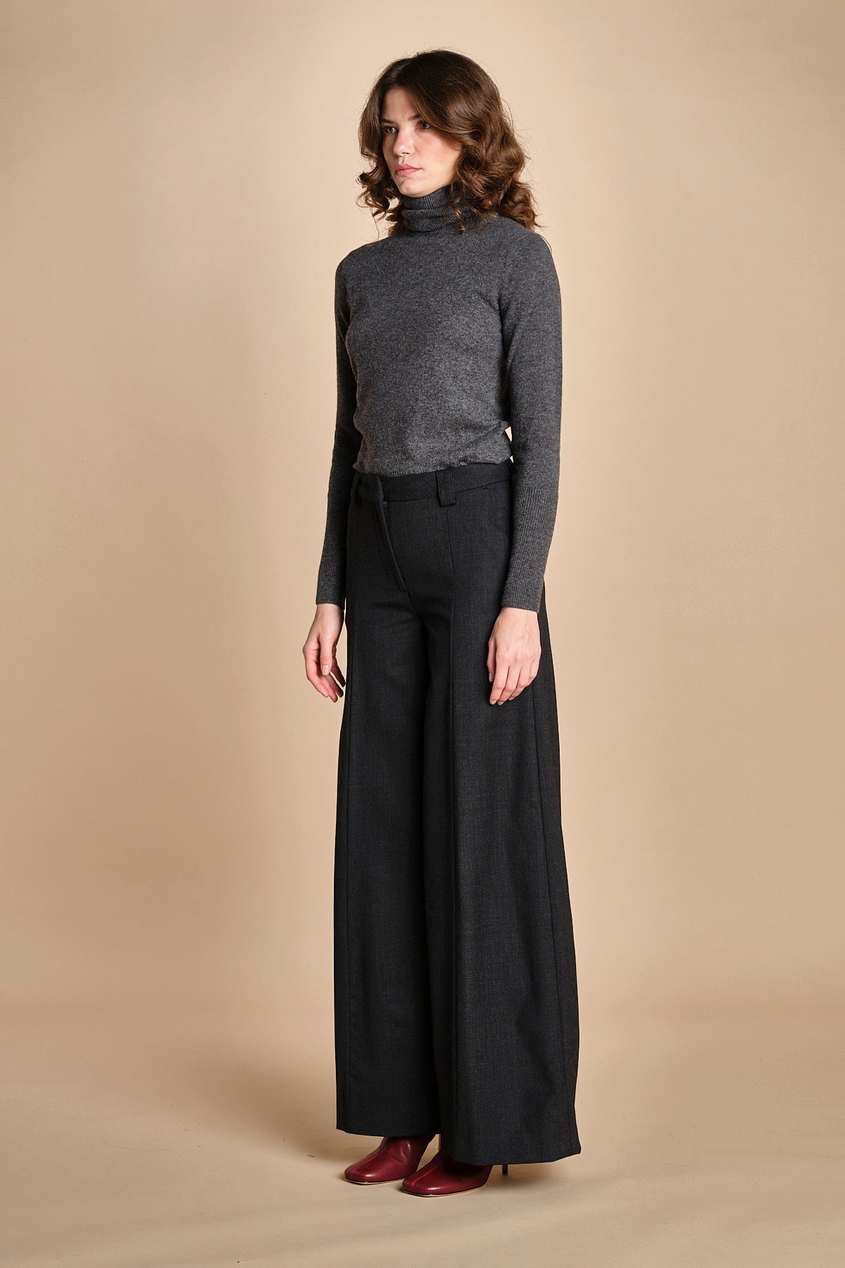 pantalone palazzo ALMA TLWC3101W0206ABTPB BLACKBOARD T0037 the latest 