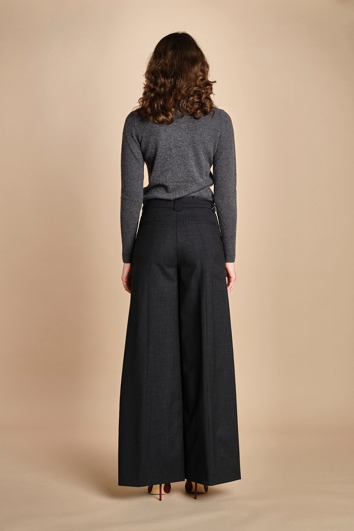 pantalone palazzo ALMA TLWC3101W0206ABTPB BLACKBOARD T0037 the latest 