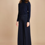 pantalone palazzo ALMA TLWC3101W0206ABTPB NIGHT BLUE T0457 the latest 