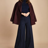 pantalone palazzo ALMA TLWC3101W0206ABTPB NIGHT BLUE T0457 the latest 