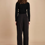 pantalone pinces bistretch AXEL  TLWC3104J0094ABTPB BLACK T00002 the latest 