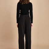 pantalone pinces bistretch AXEL  TLWC3104J0094ABTPB BLACK T00002 the latest 