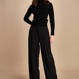 pantalone pinces bistretch AXEL  TLWC3104J0094ABTPB BLACK T00002 the latest 
