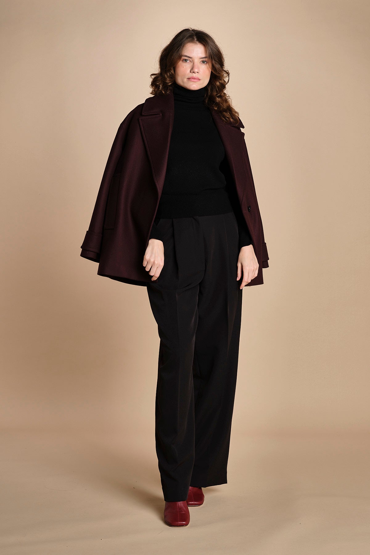 pantalone pinces bistretch AXEL  TLWC3104J0094ABTPB BLACK T00002 the latest 