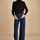 denim lungo diritto CLARA NAVYBLU true avenue 