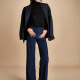 denim lungo diritto CLARA NAVYBLU true avenue 