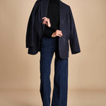 denim lungo diritto CLARA NAVYBLU true avenue 