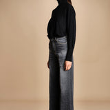 denim lungo diritto CLARA OPENBLACK true avenue 