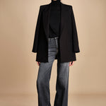 denim lungo diritto CLARA OPENBLACK true avenue 