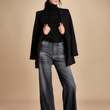 denim lungo diritto CLARA OPENBLACK true avenue 