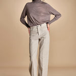 denim lungo diritto CLARA PEARL GREY true avenue 
