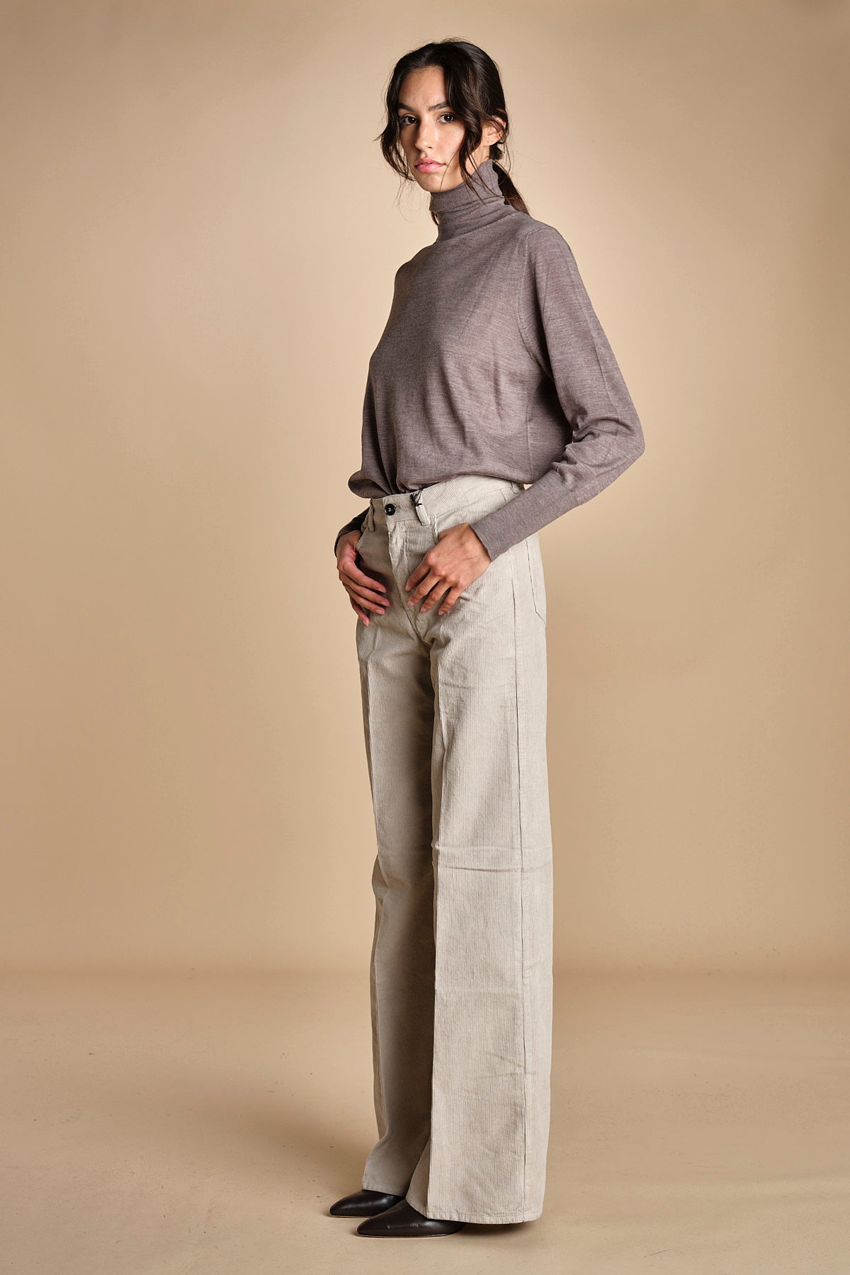 denim lungo diritto CLARA PEARL GREY true avenue 