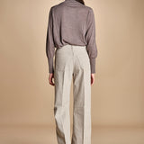 denim lungo diritto CLARA PEARL GREY true avenue 