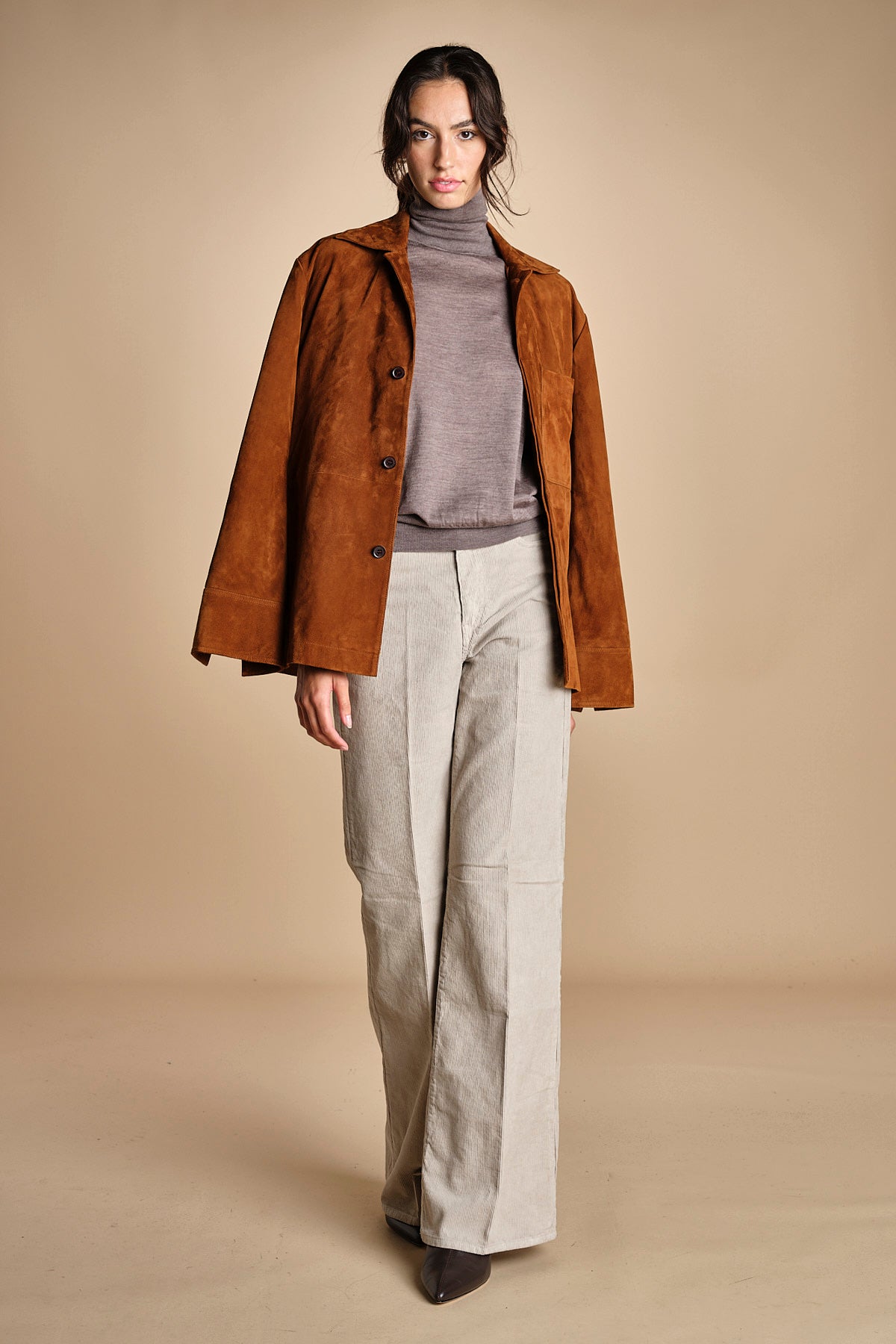 denim lungo diritto CLARA PEARL GREY true avenue 