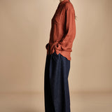 camicia uomo voille lana DANY RUSSETED true avenue 