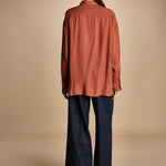 camicia uomo voille lana DANY RUSSETED true avenue 