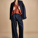 camicia uomo voille lana DANY RUSSETED true avenue 