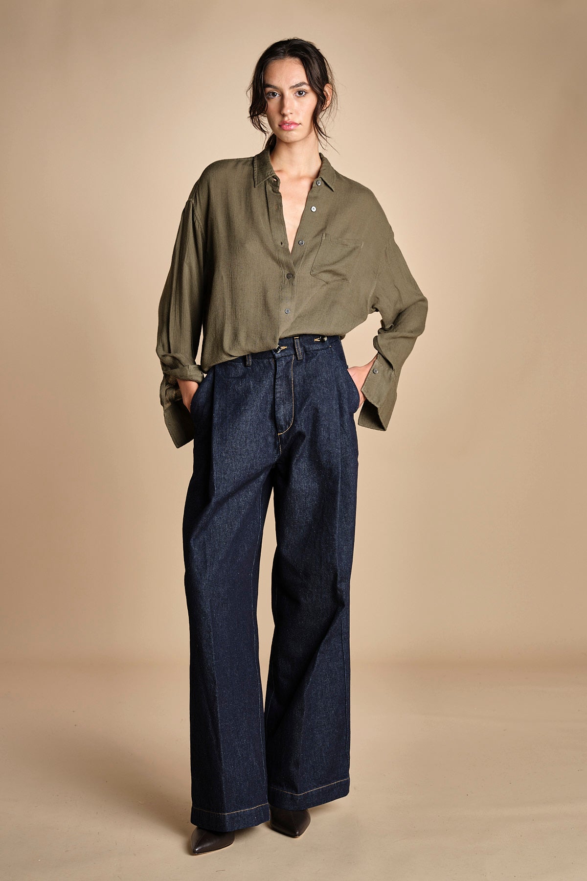 camicia uomo voille lana DANY SILT true avenue 